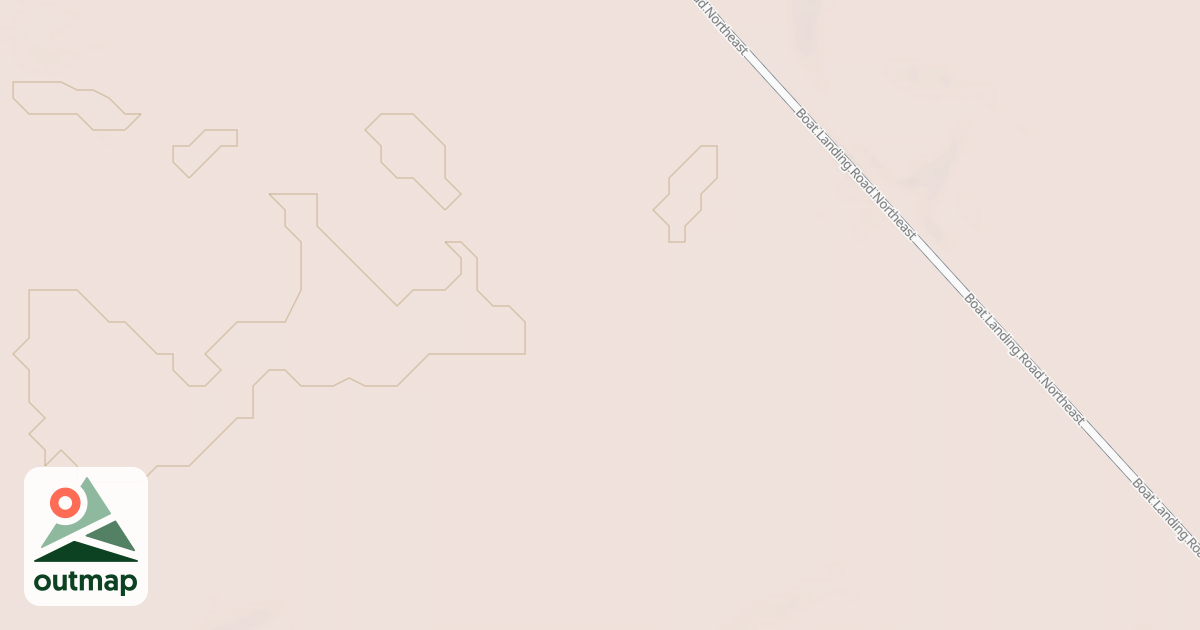 Map of BOAT LANDING ROAD SPUR D