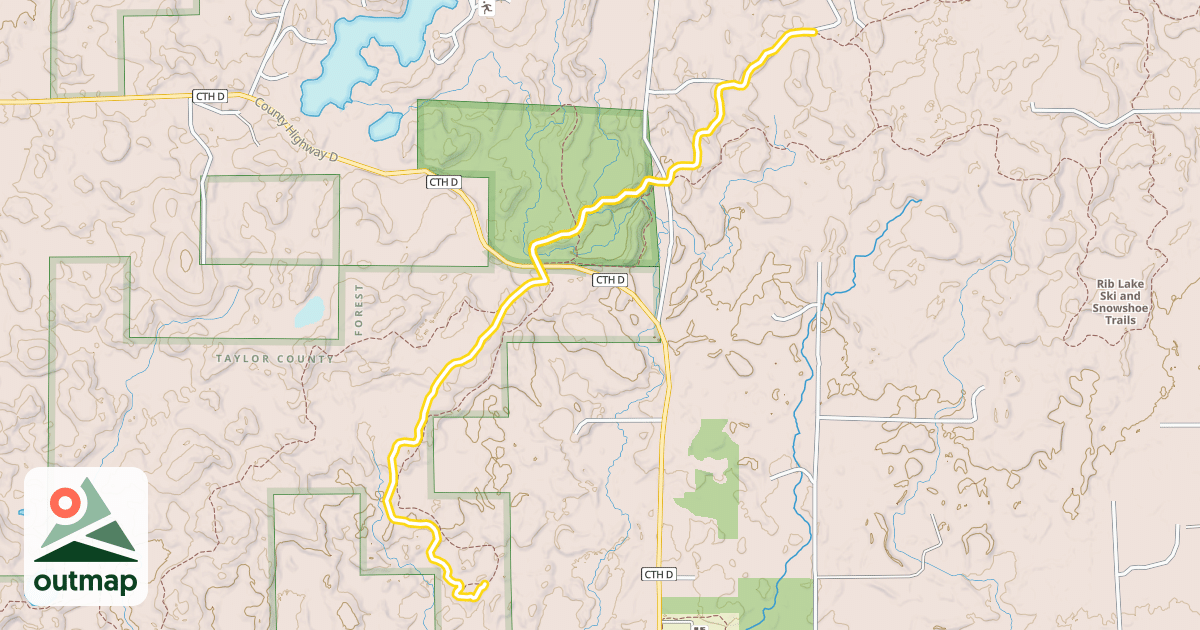 Map of Nordic Trail