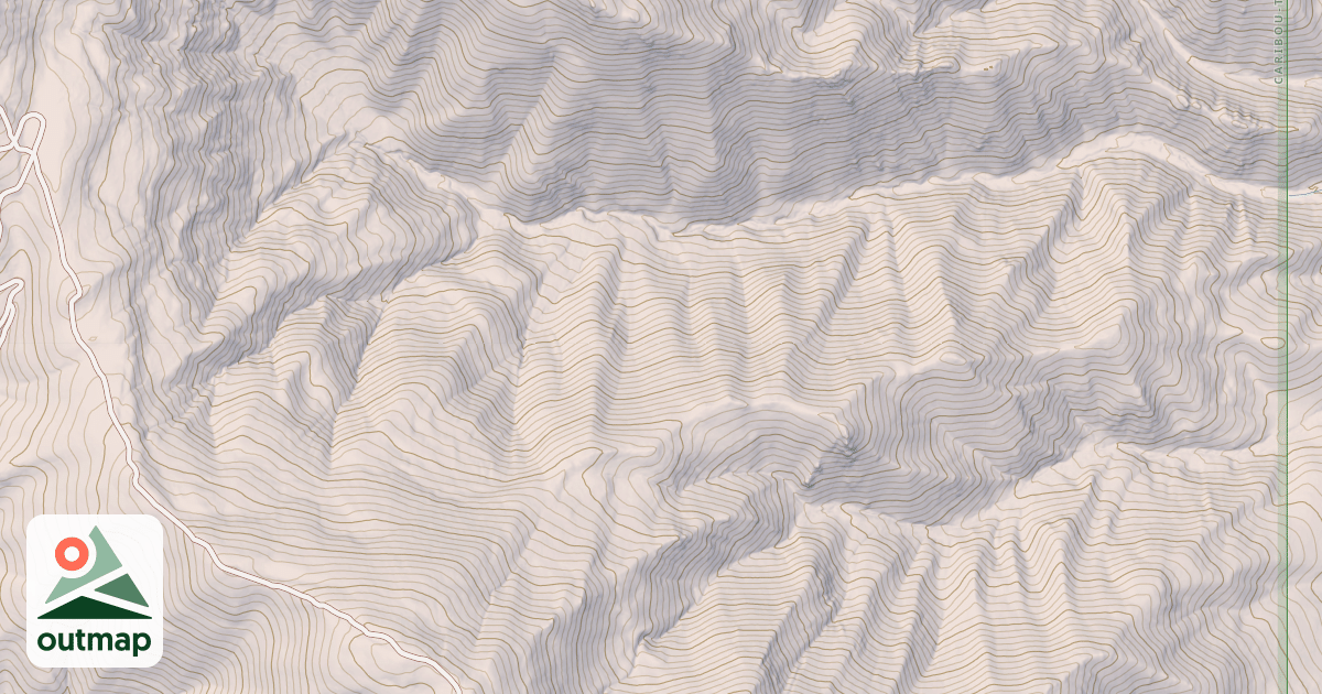 Map of Mormon Canyon