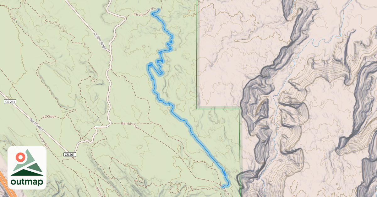 Map of Rockin' A