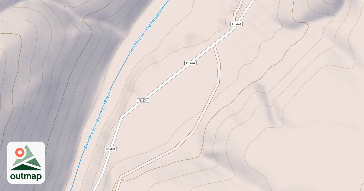Map of BUCKHORN CG