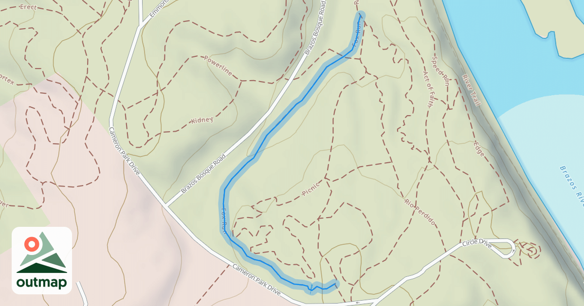 Map of Fox Run