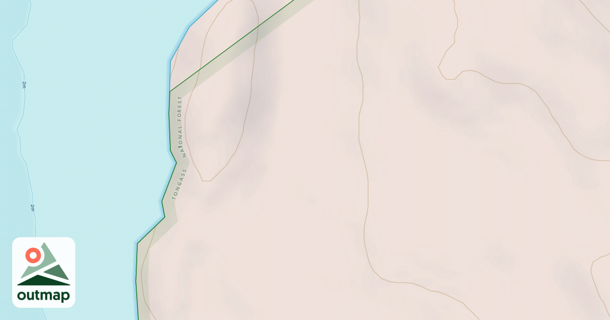 Map of Kizhuchia Creek Road