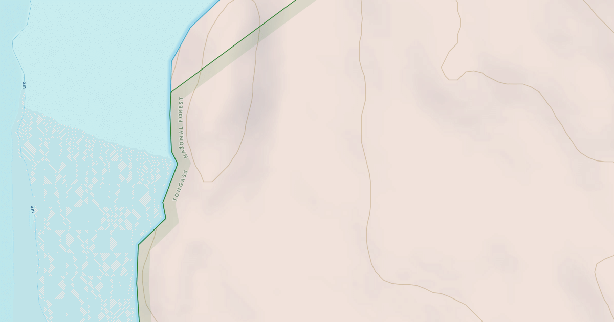 Map preview of Kizhuchia Creek Road