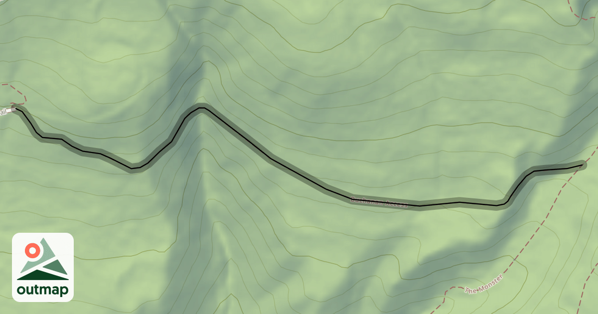 Map of Buchanan Access