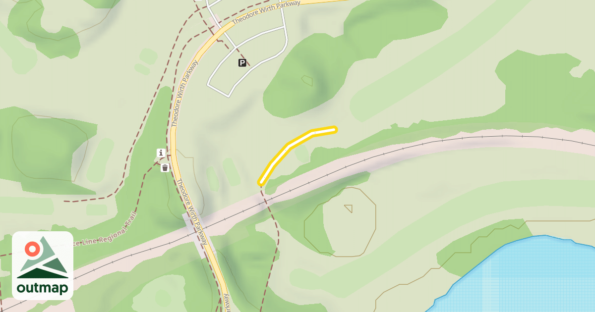 Map of Bridge Trail