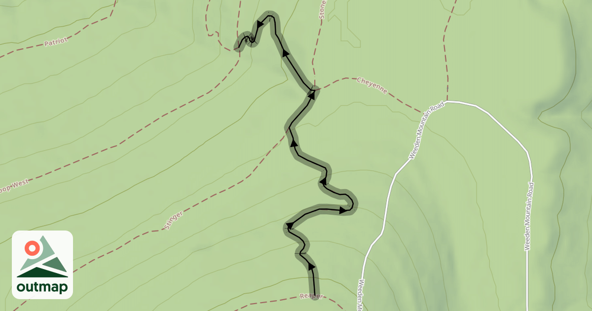 Map of Pershing