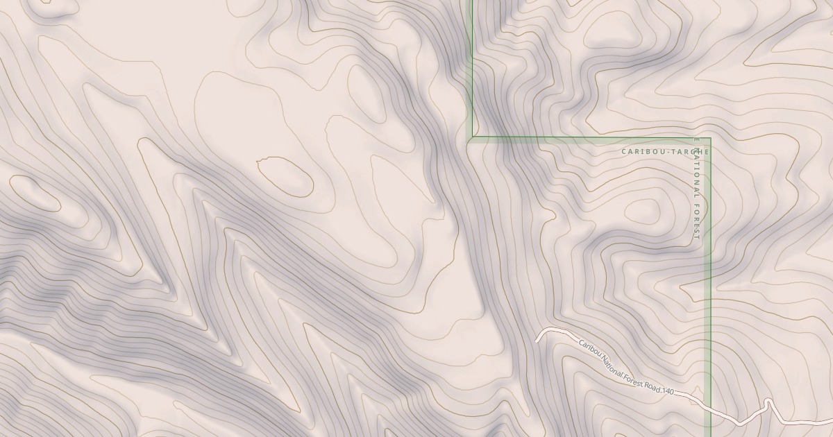 Map preview of HORSE CREEK RIDGE