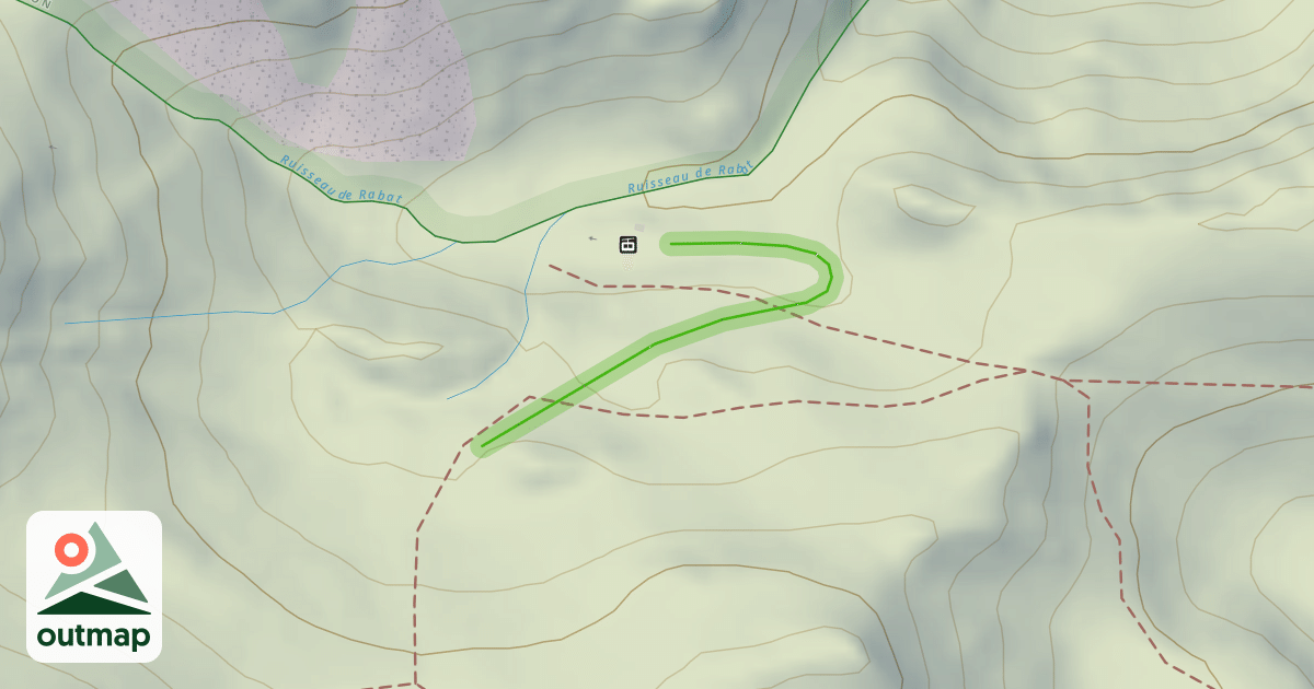 Map of Combes d'Aulon