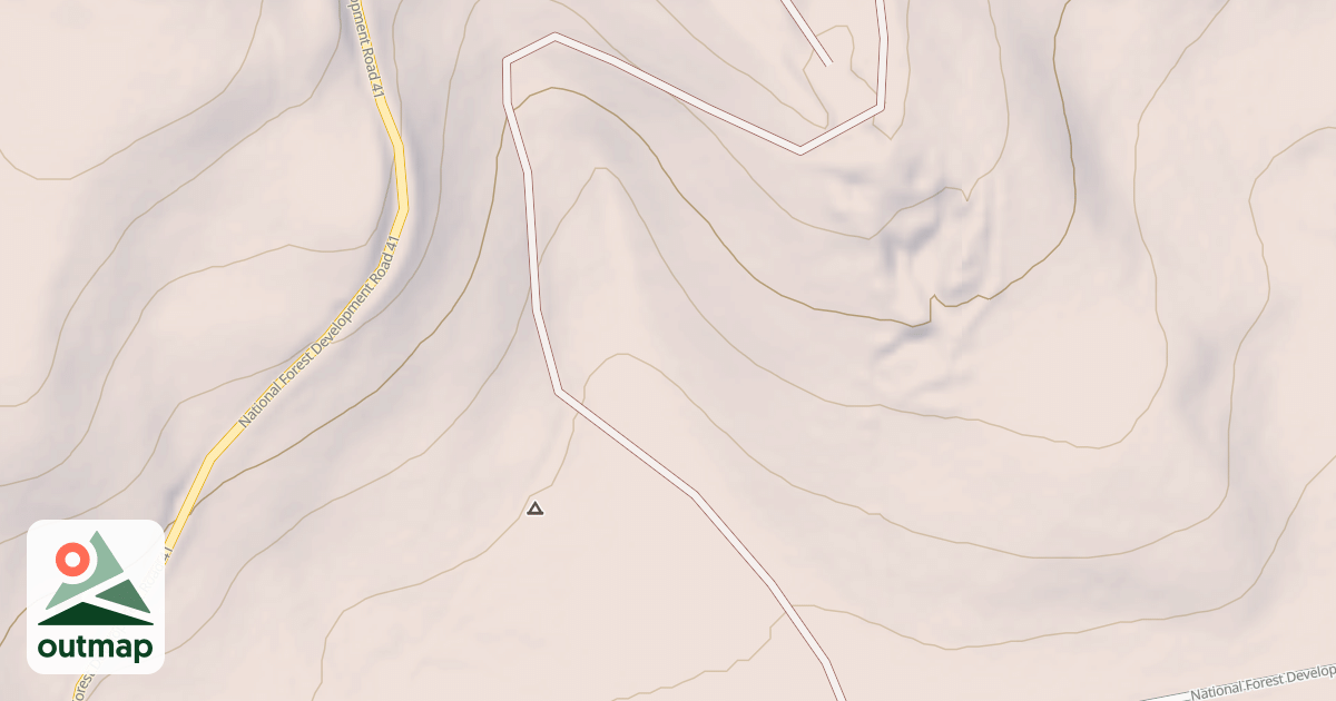 Map of USFS National Forest System Roads {274E37E4-5CCB-4600-ACF8-57F69D9B4D39}