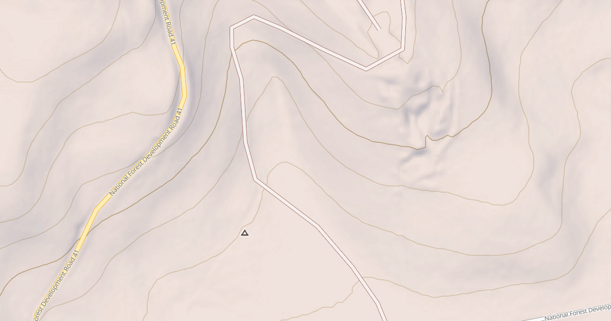 Map preview of USFS National Forest System Roads {274E37E4-5CCB-4600-ACF8-57F69D9B4D39}