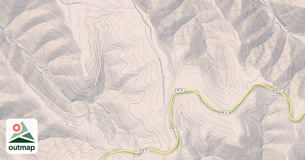 Map of HUCKLEBERRY