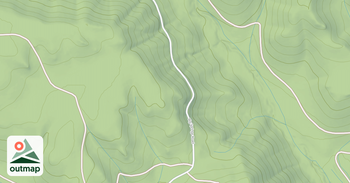 Map of A-Sawmill Cutoff Sm