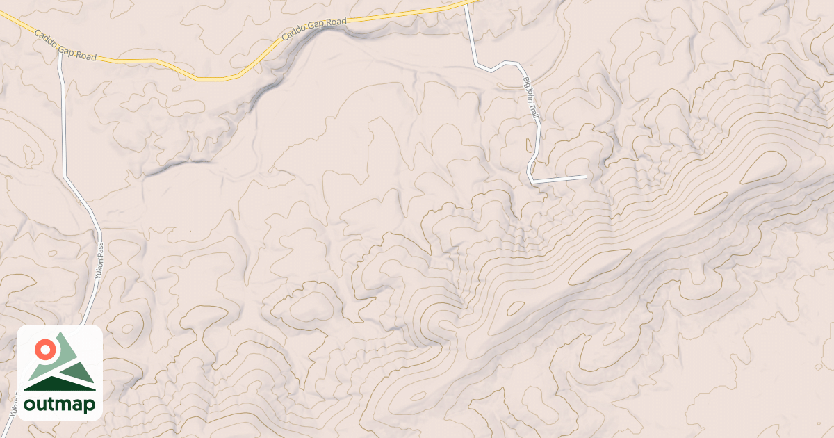 Map of BONNERDALE HEIGHTS