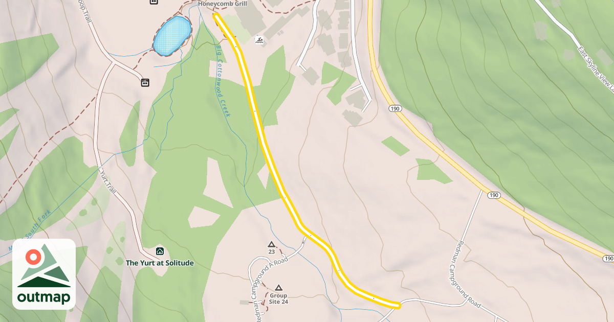 Map of Sollitude Street