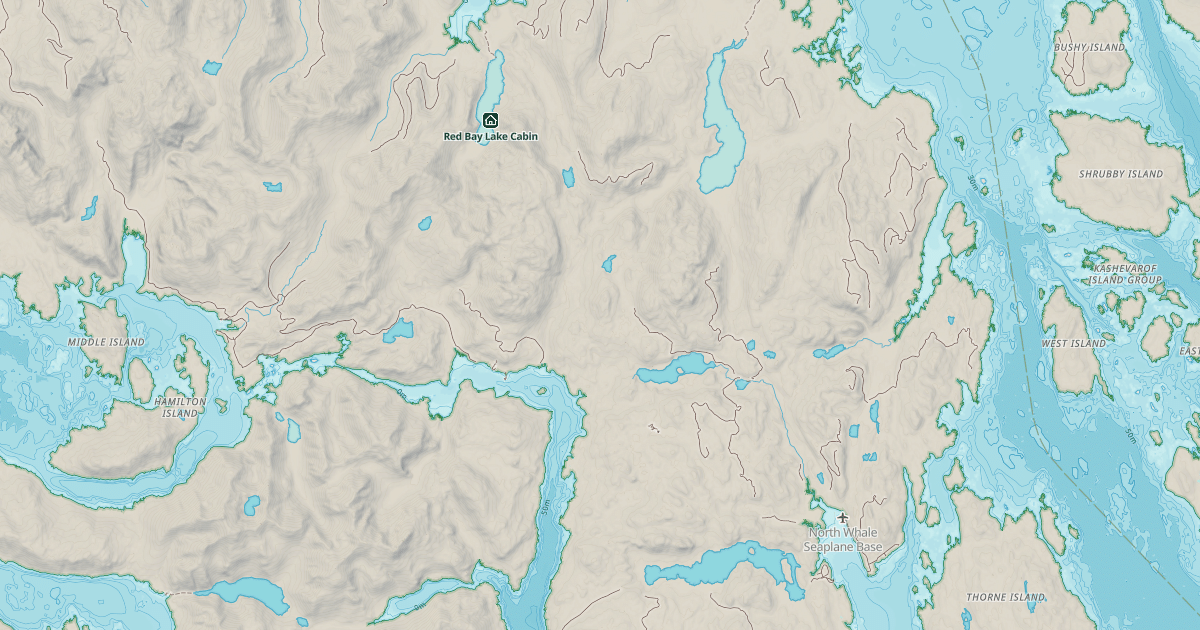 Map preview of NORTH PRINCE OF WALES ROAD