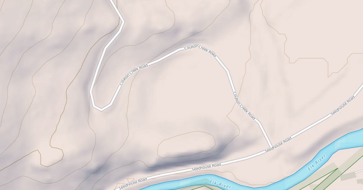 Map preview of COULTON CREEK