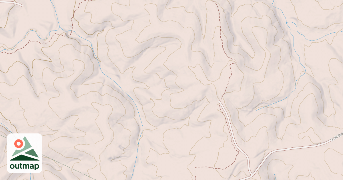 Map of RIDGE ROAD