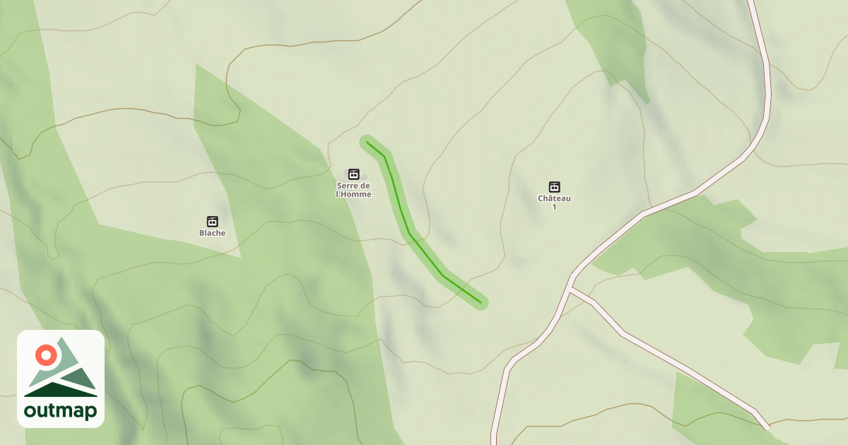 Map of Sapins