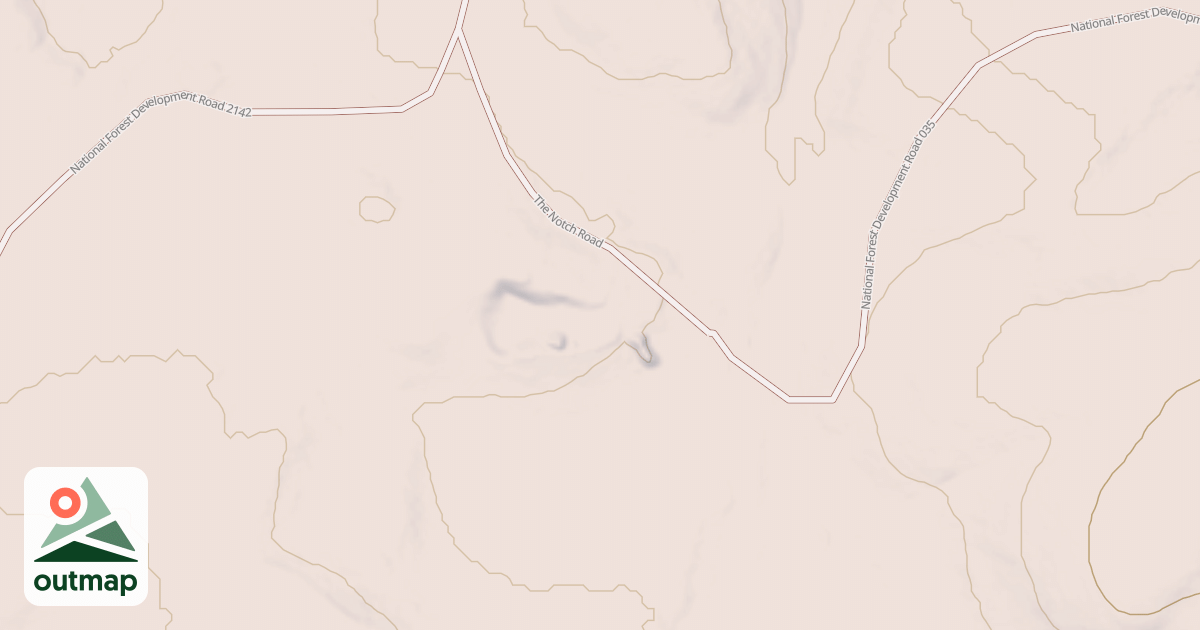 Map of USFS National Forest System Roads {BDB82466-BD92-4573-89E9-07A50B4E89F6}
