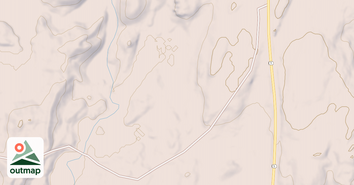 Map of FH 7 SPUR 1464
