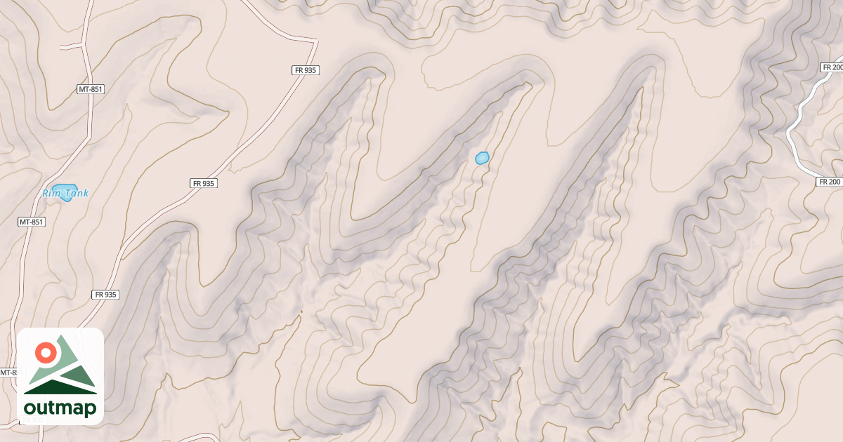 Map of FDR 935