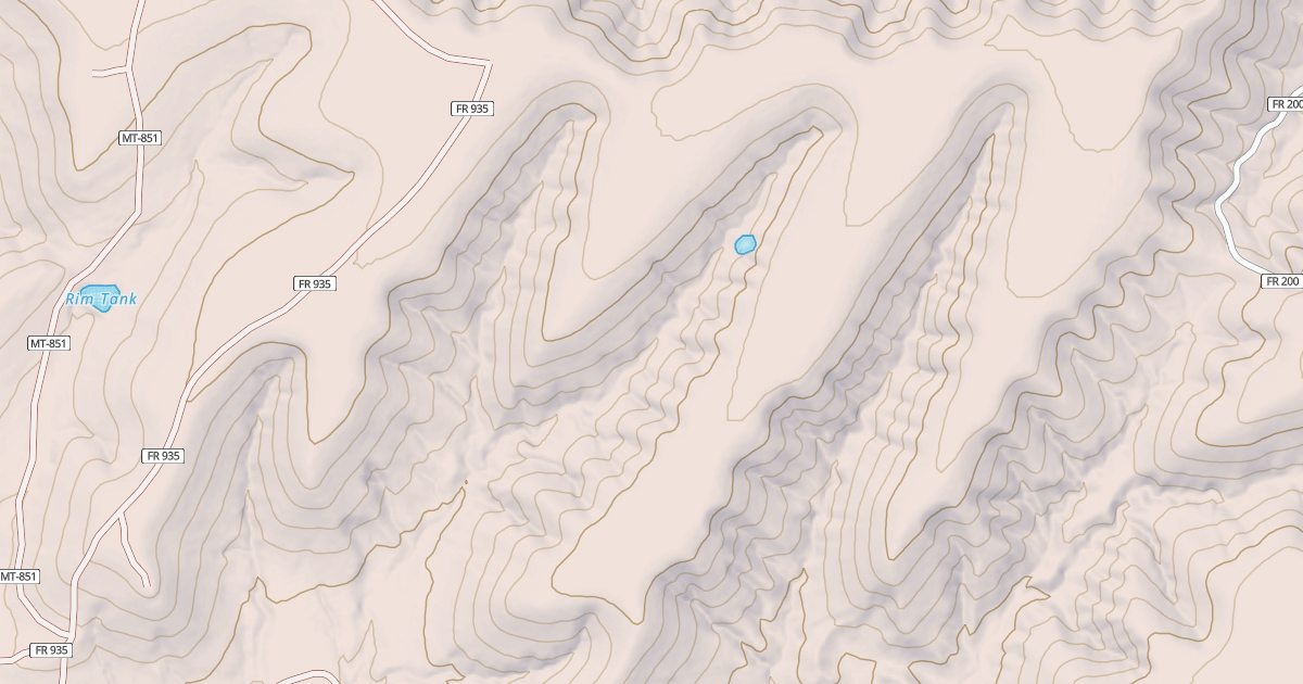 Map preview of FDR 935