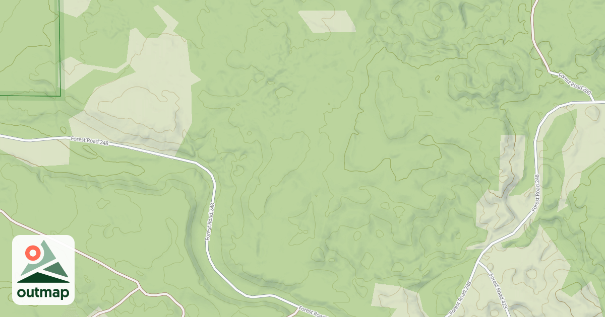 Map of FR 248B