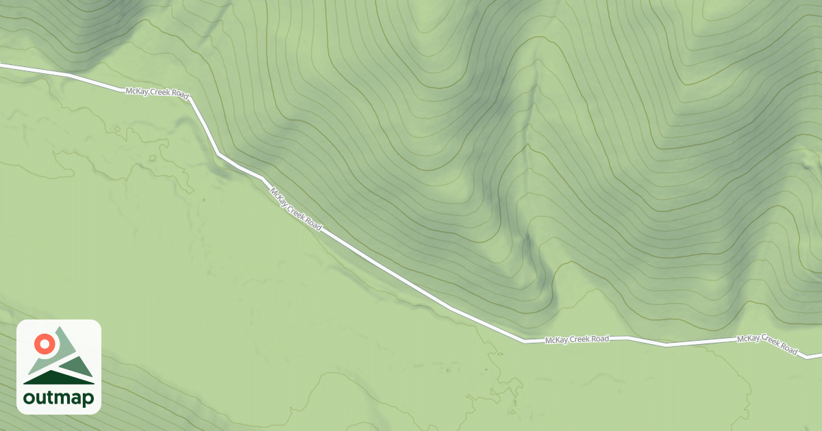 Map of MCKAY CREEK