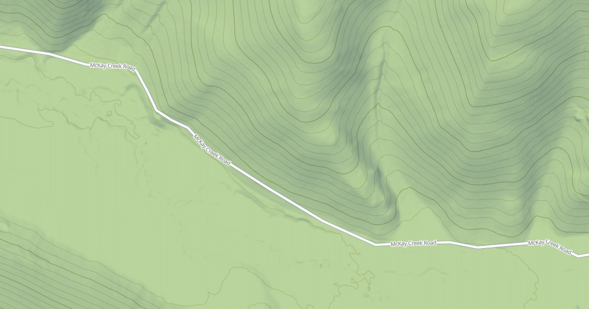 Map preview of MCKAY CREEK