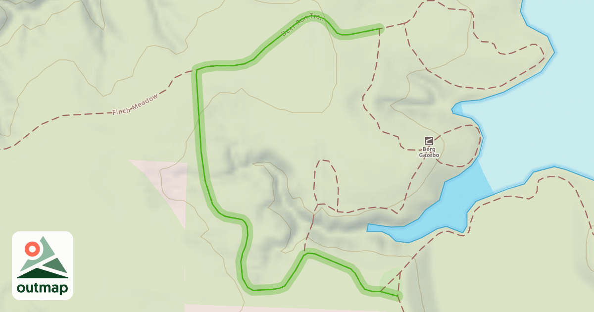 Map of Deer Run Trail