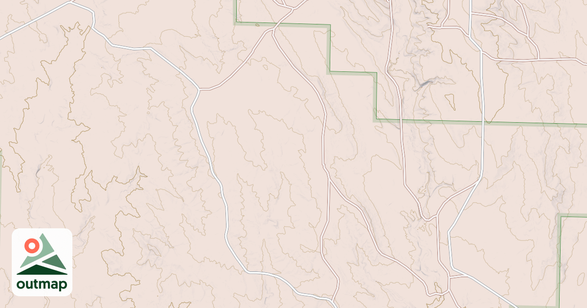 Map of USFS Motor Vehicle Use Map Trails 23925