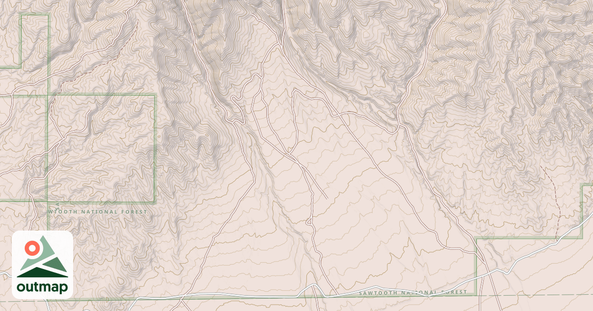 Map of FORMATION CANYON