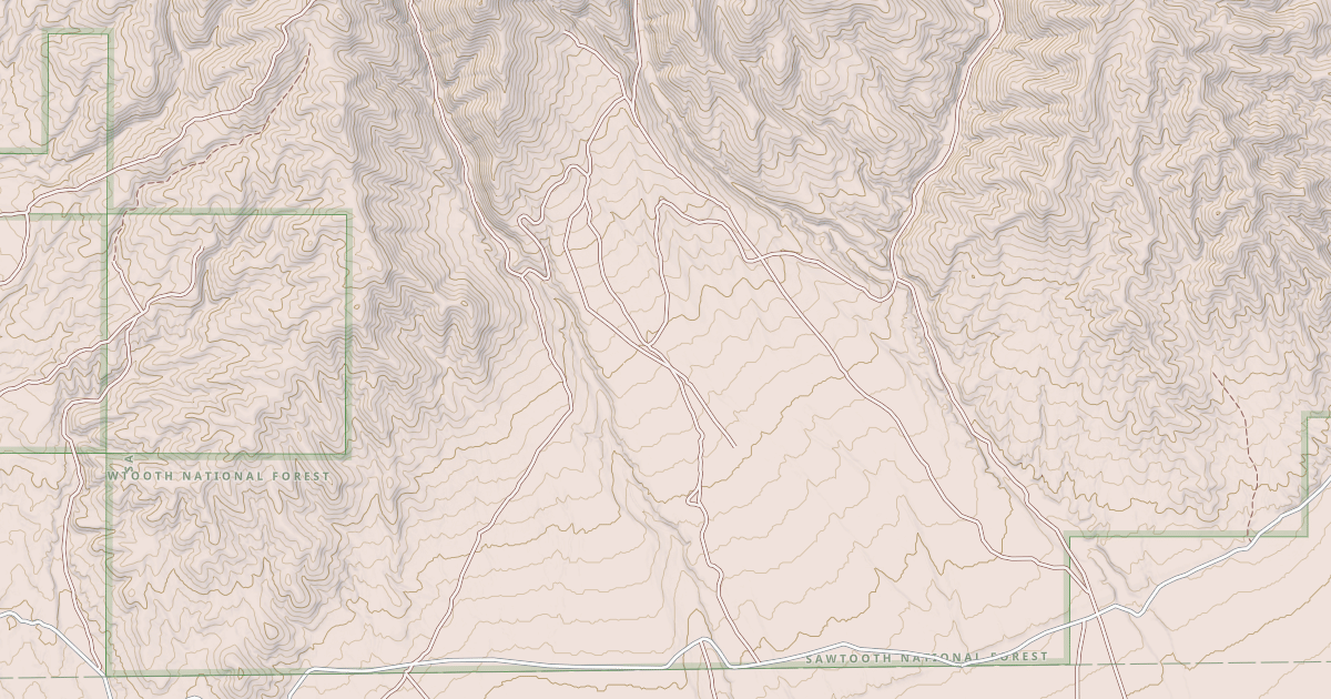Map preview of FORMATION CANYON