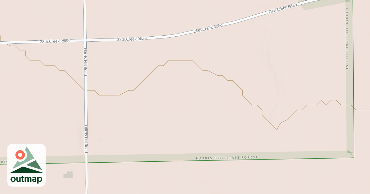 Map of Lake Effect Trail Breakers