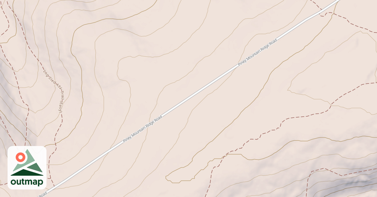 Map of Michaux State Forest - ATV Trail System