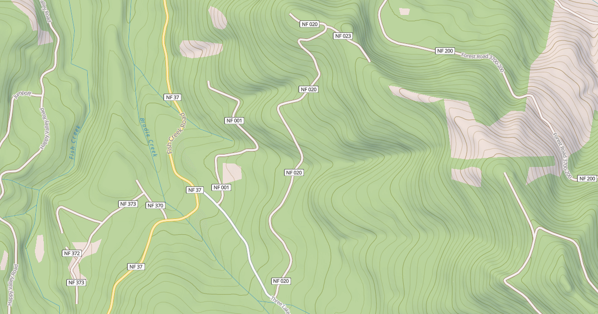 Map preview of BRODIE T.S. - TROUT T.S.