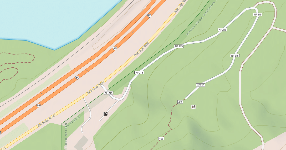 Map preview of HERMAN CREEK CG