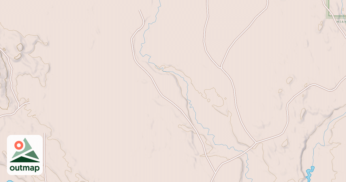 Map of BLACK CREEK NOTH SPUR A