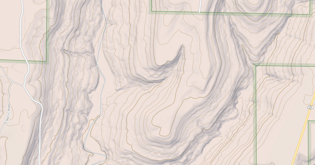 Map preview of USFS Motor Vehicle Use Map Roads {08438920-DBB8-43EC-91FC-CF081C10D2B7}