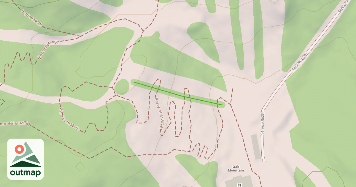 Map of Bunny Hill
