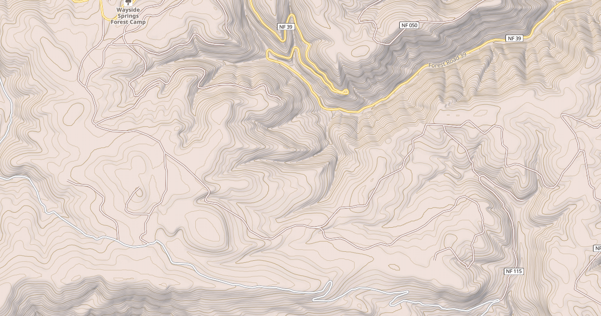 Map preview of Lick Creek Snowmobile