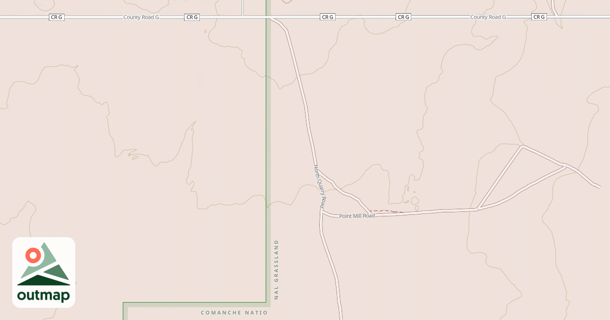 Map of NORTH QUARRY
