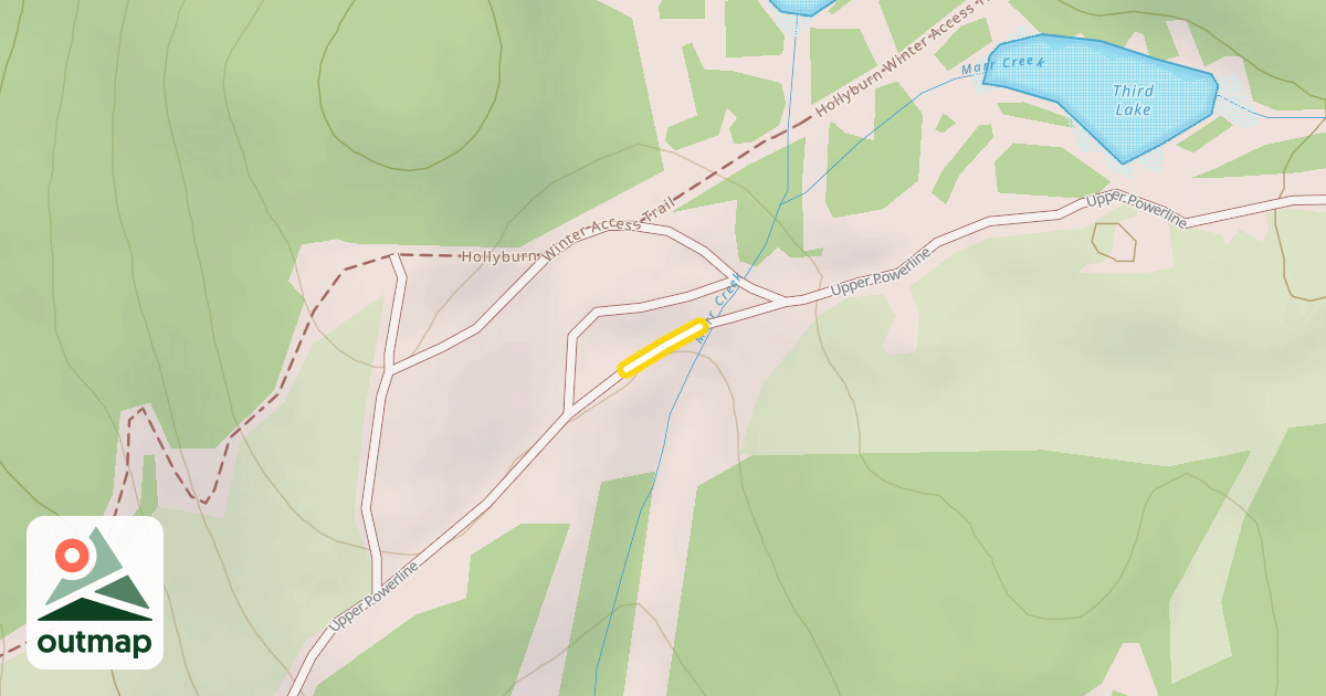 Map of Upper Powerline