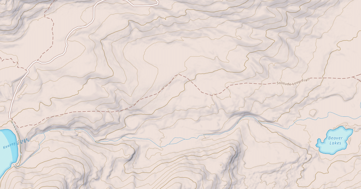 Map preview of USFS Motor Vehicle Use Map Trails 3614