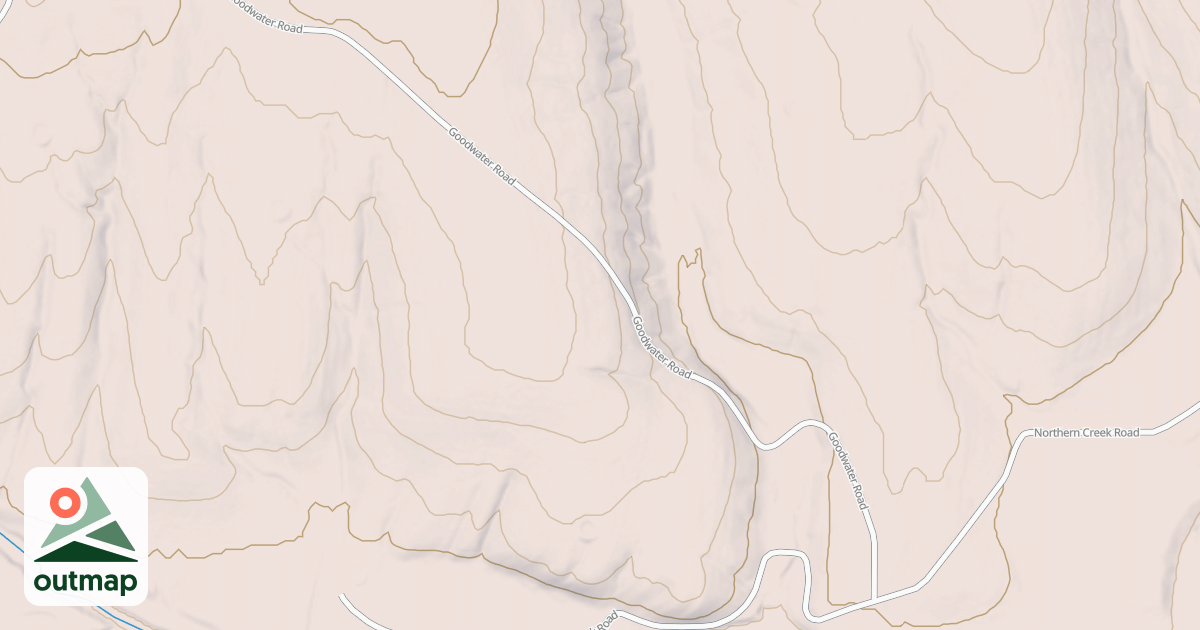Map of ROUGH FORK
