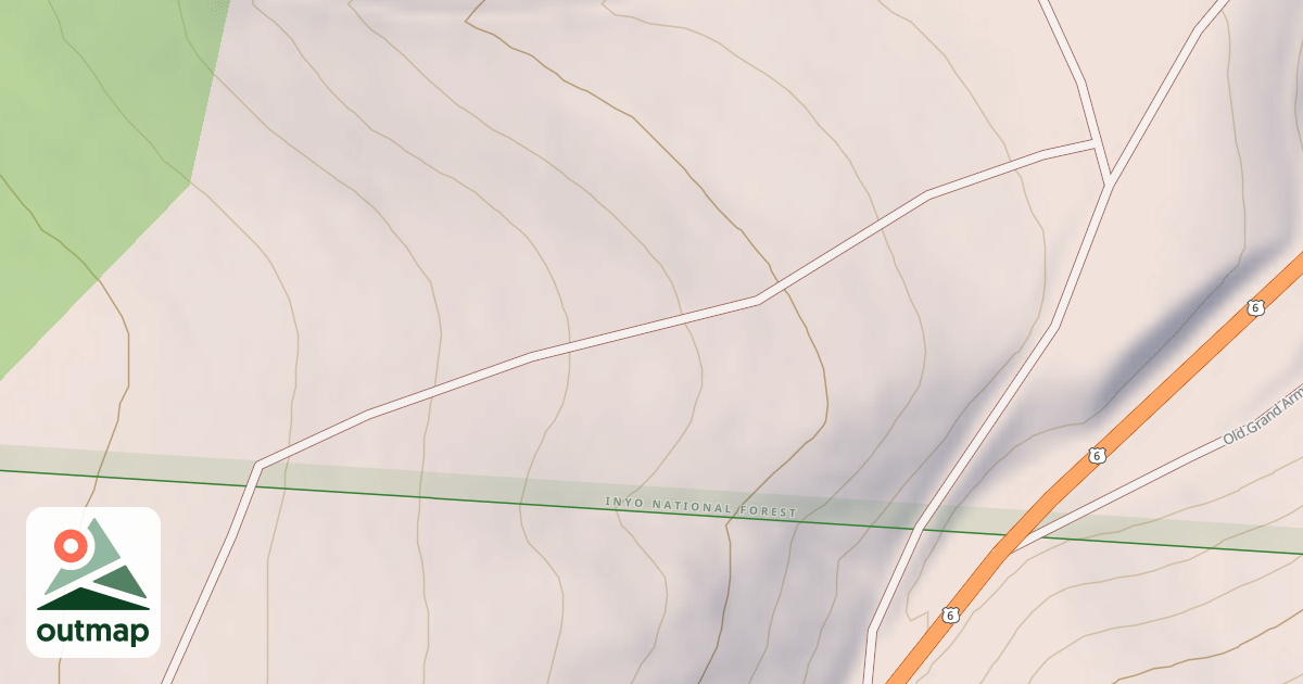Map of USFS Motor Vehicle Use Map Roads {7B7C9BB7-9426-4981-B997-DD995707974C}