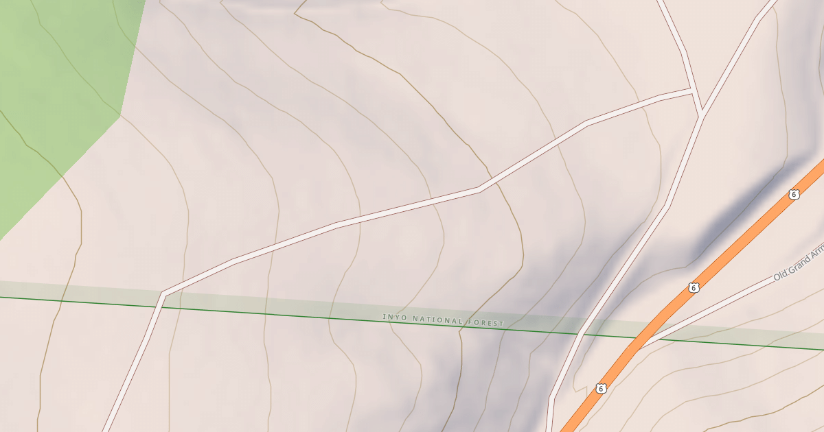 Map preview of USFS Motor Vehicle Use Map Roads {7B7C9BB7-9426-4981-B997-DD995707974C}