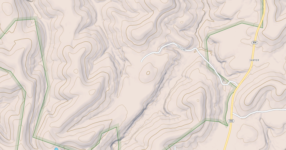 Map preview of SULPHUR ROAD