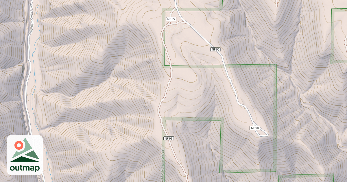 Map of USFS Motor Vehicle Use Map Roads {58B37673-E7E8-403F-A25F-34390D4D7DB9}